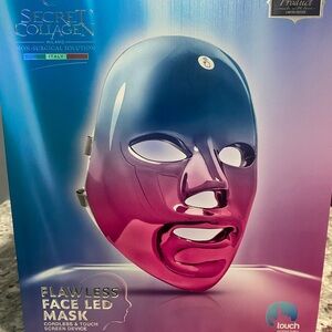Secret Collagen Flawless Face LED Mask Multi-Purpose Skin Care LED Mask Cordless